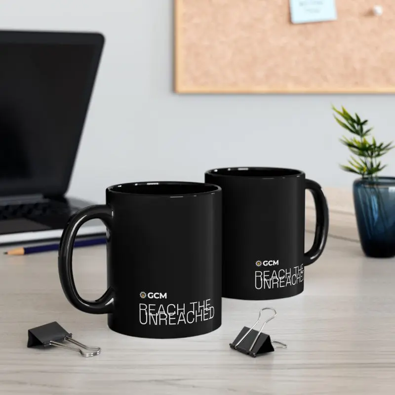 Reach The Unreached Black Mug - Image 8