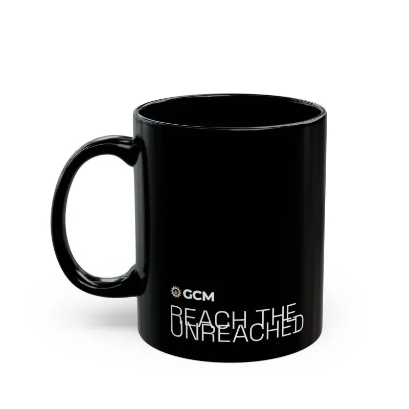 Reach The Unreached Black Mug - Image 4