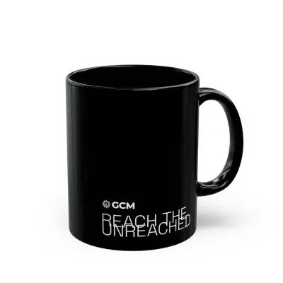 Reach The Unreached Black Mug