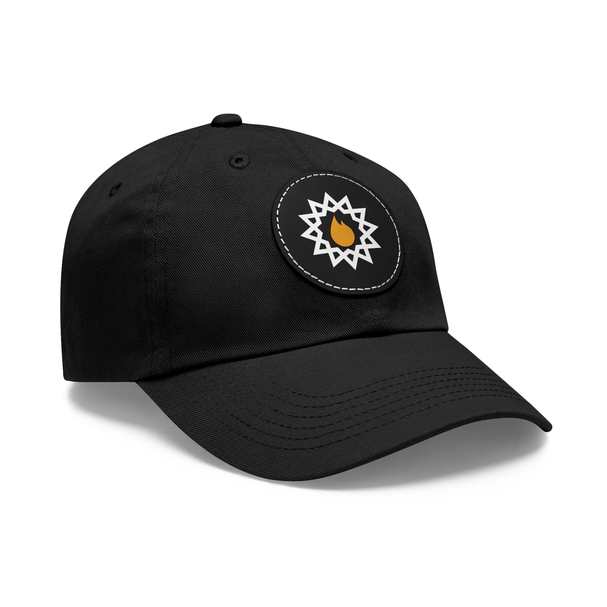 GCM Leather Patch Cap D1 - Image 8