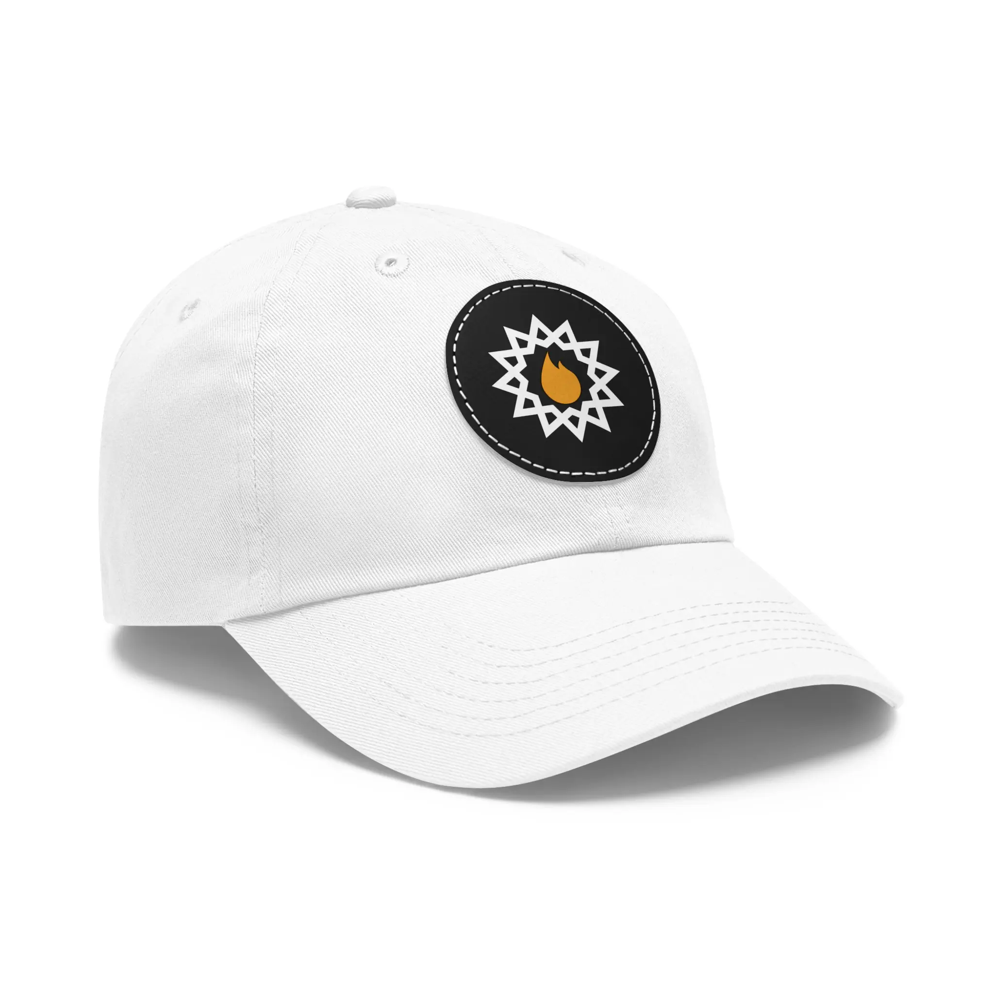 GCM Leather Patch Cap D1 - Image 3