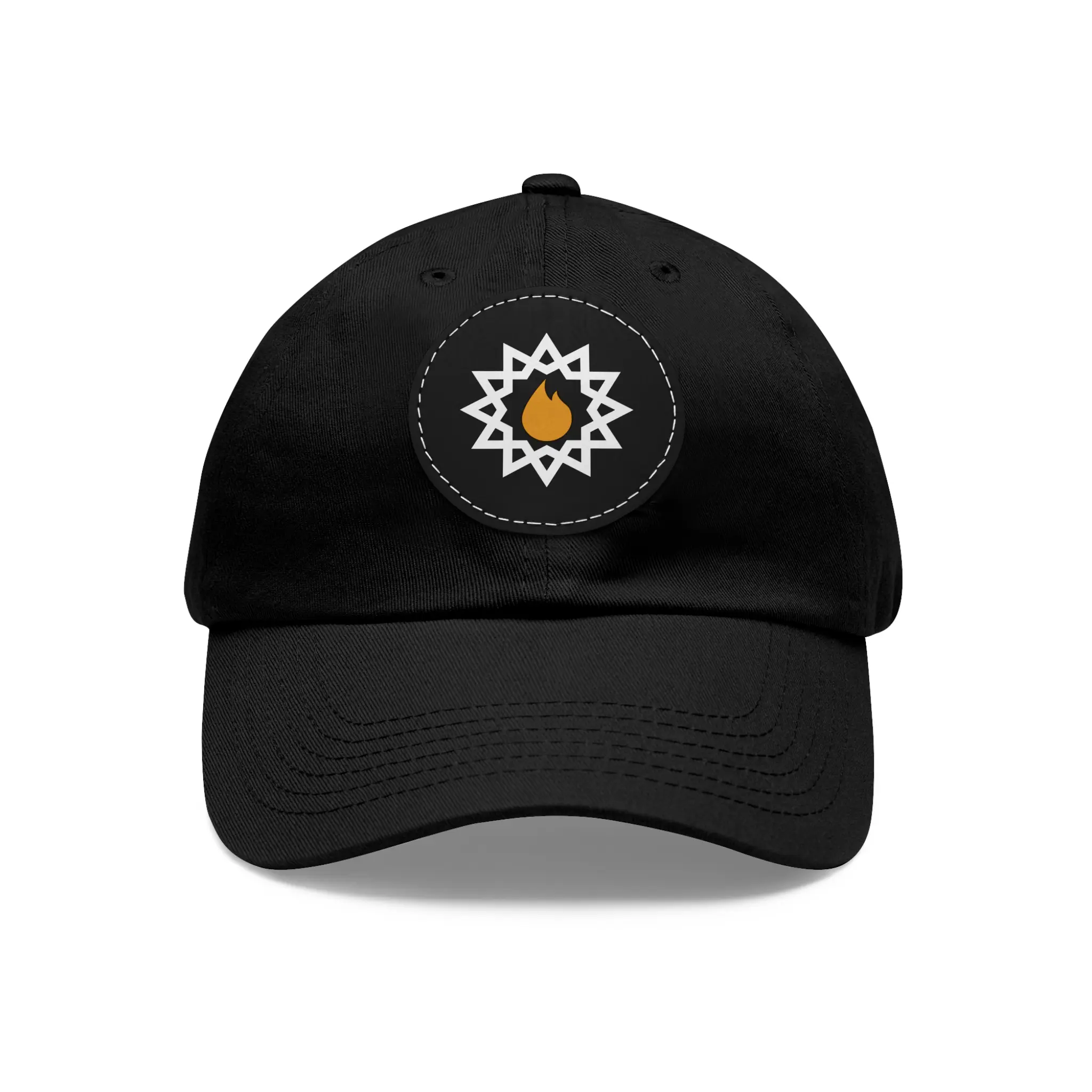 GCM Leather Patch Cap D1 - Image 7