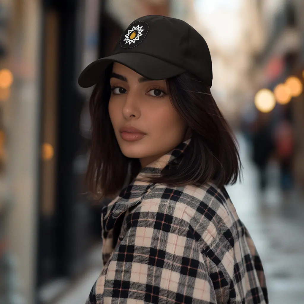 GCM Leather Patch Cap D1 - Image 6