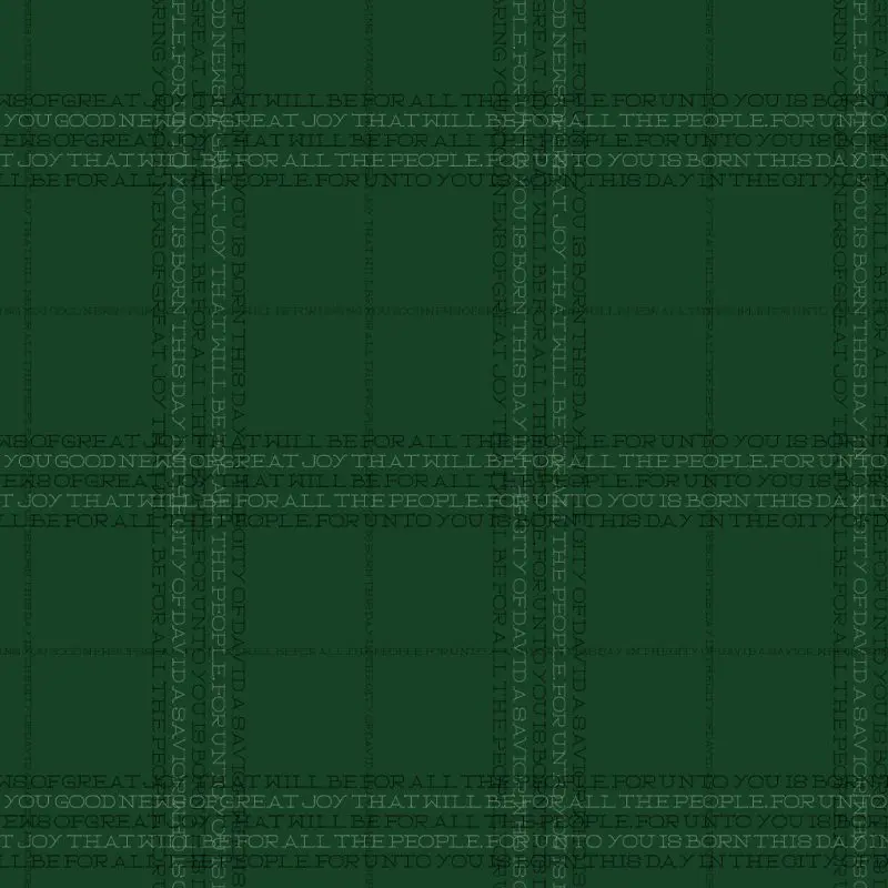 Unto Us_Pine Gift Wrap Paper - Image 2