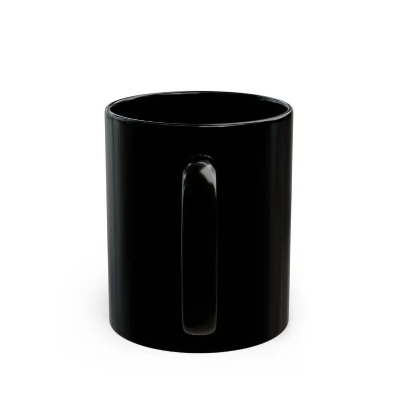 Colorful Hearts Design Ceramic Mug – 'Habibi' – Black Mug Perfect for Gifts - Image 5