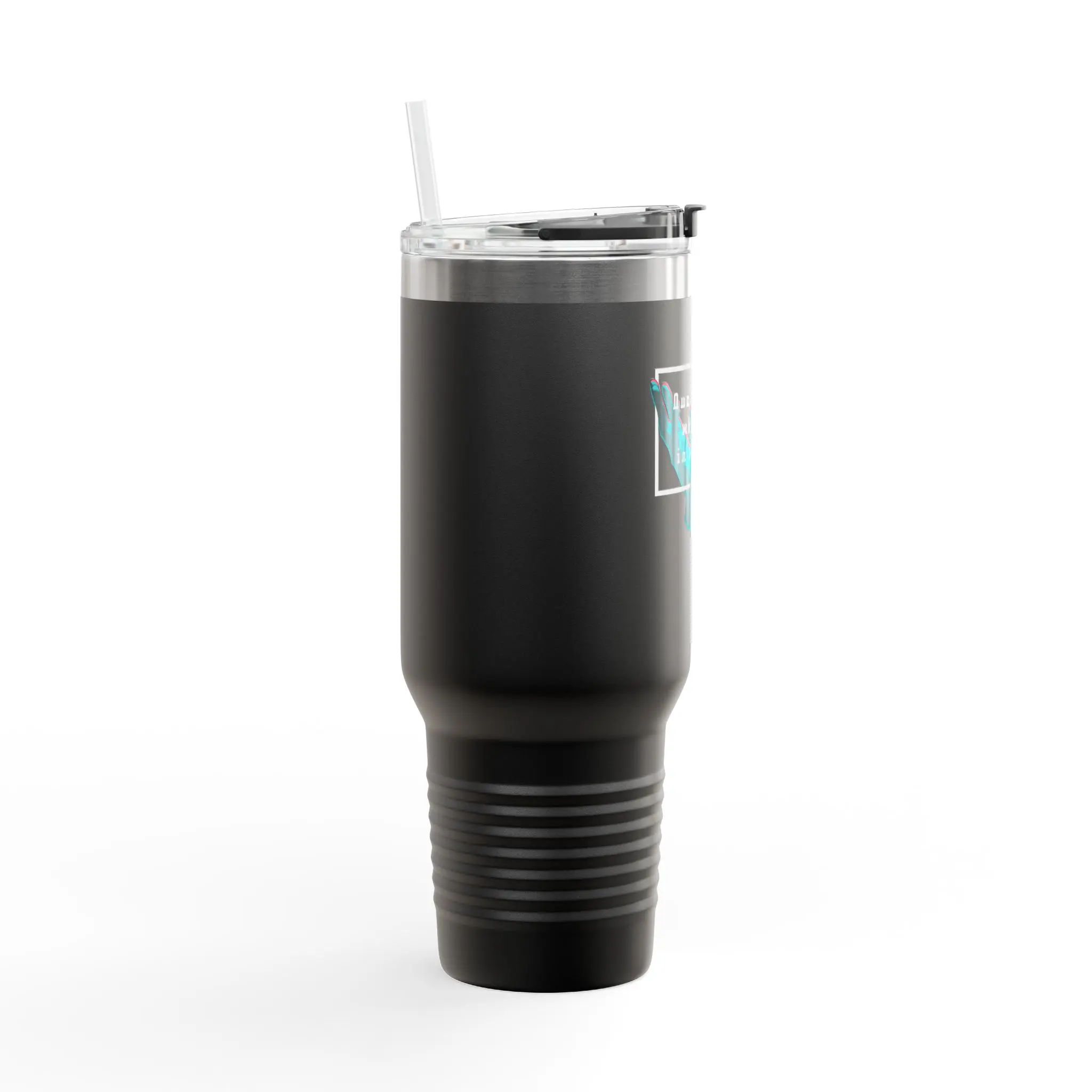 Eco-Friendly Insulated Travel Mug - 40oz with Inspirational Design - Image 7