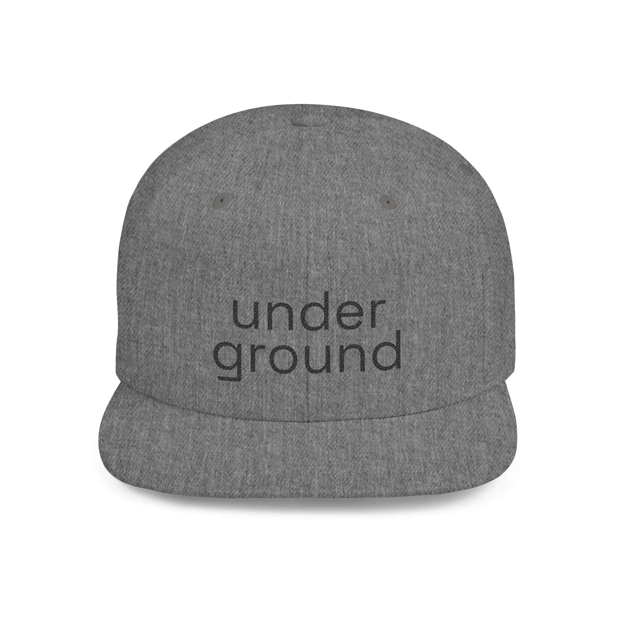 Flat Bill Snapback 'Underground' - Image 4