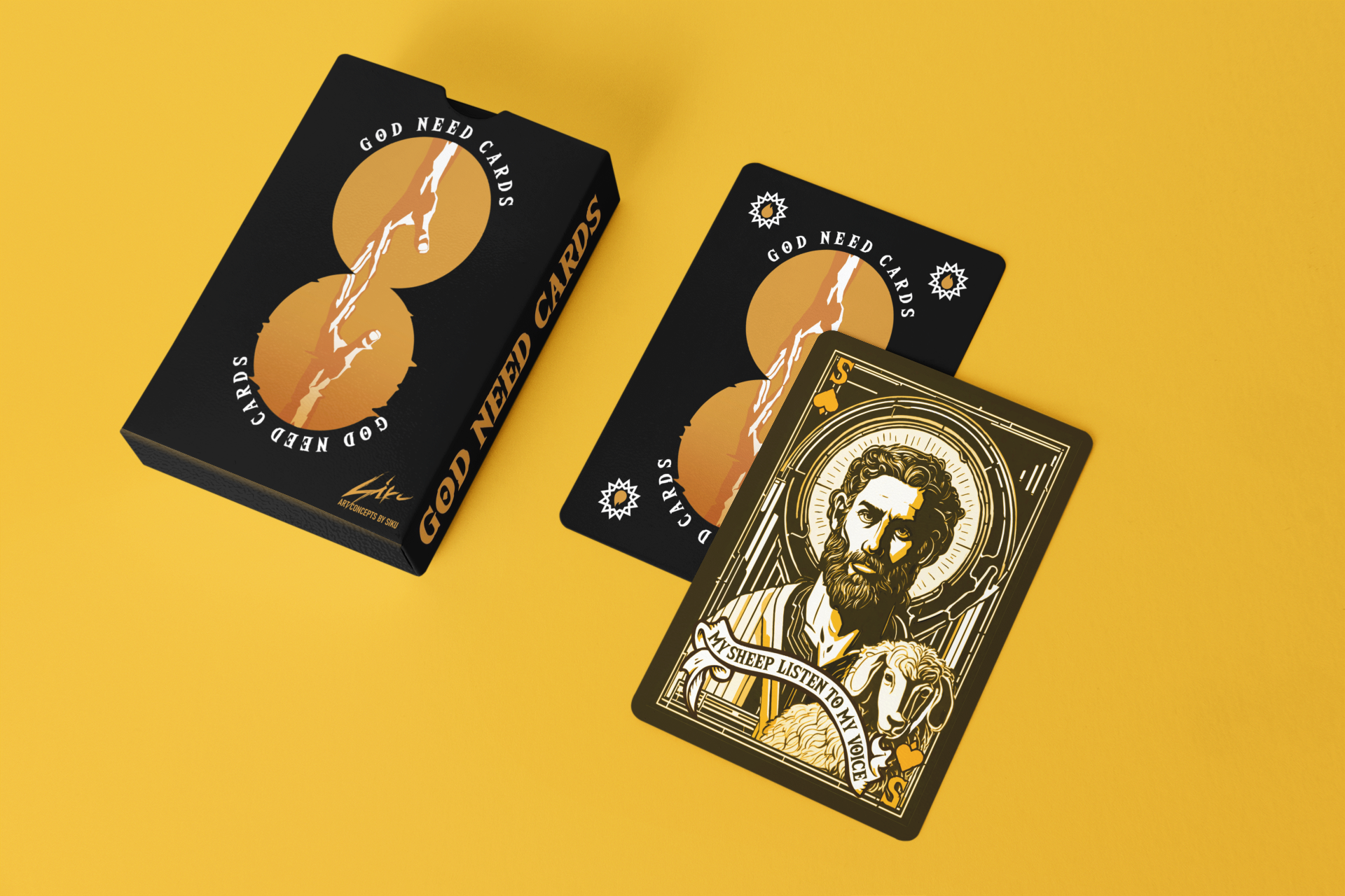 GCM God Need Cards (2.48" x 3.46") Gold Foil Edition - Image 5