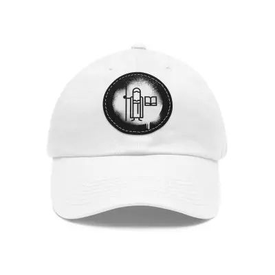 White Hat – Black Leather “Moses Prophet” Patch Design