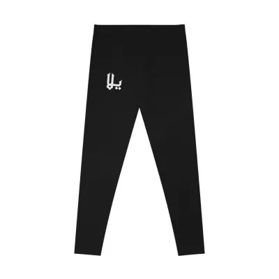 Women’s Leggings – “Yalla!” Symbol Design (Upper Right Leg)