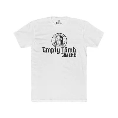 Empty Tomb Gazette T-Shirt – Vintage Newspaper Design