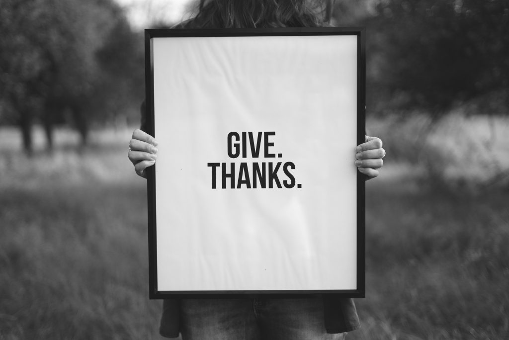 give thanks print
