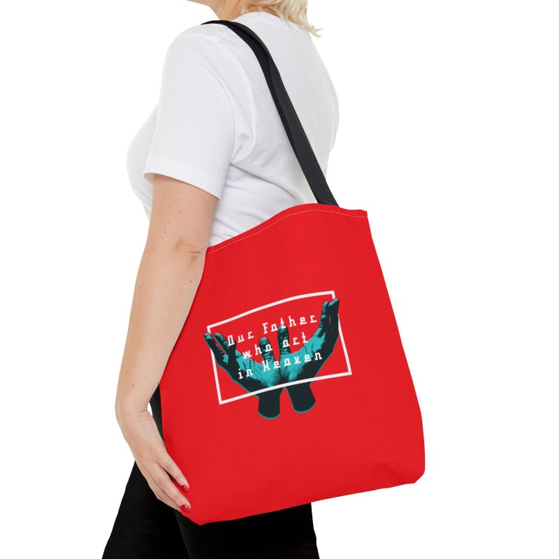 Inspirational Tote Bag - “Our Father Who Art in Heaven” Design - Image 10