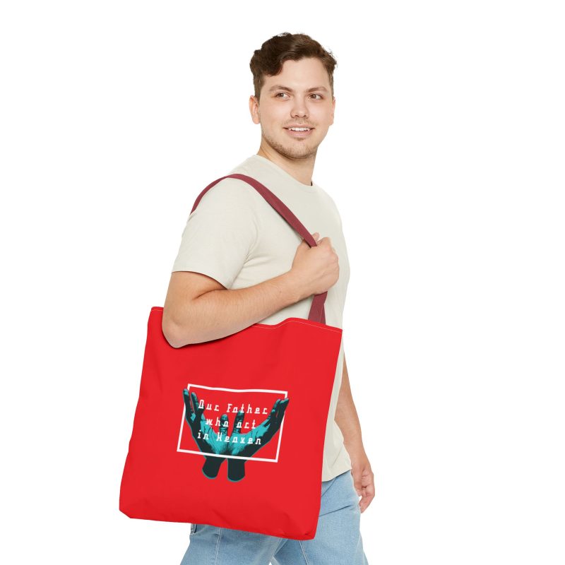 Inspirational Tote Bag - “Our Father Who Art in Heaven” Design - Image 25