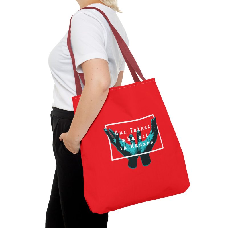 Inspirational Tote Bag - “Our Father Who Art in Heaven” Design - Image 26