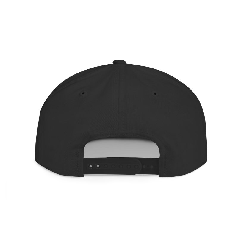 Flat Bill Snapback 'Underground' (White Embroidery) - Image 7