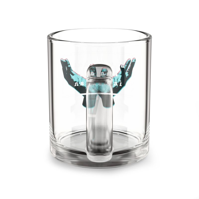 Inspirational Clear Glass Mug with 'Our Father Who Art in Heaven' - Image 4