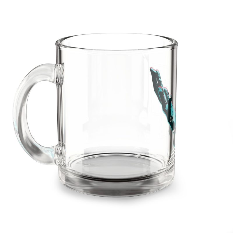 Inspirational Clear Glass Mug with 'Our Father Who Art in Heaven' - Image 3