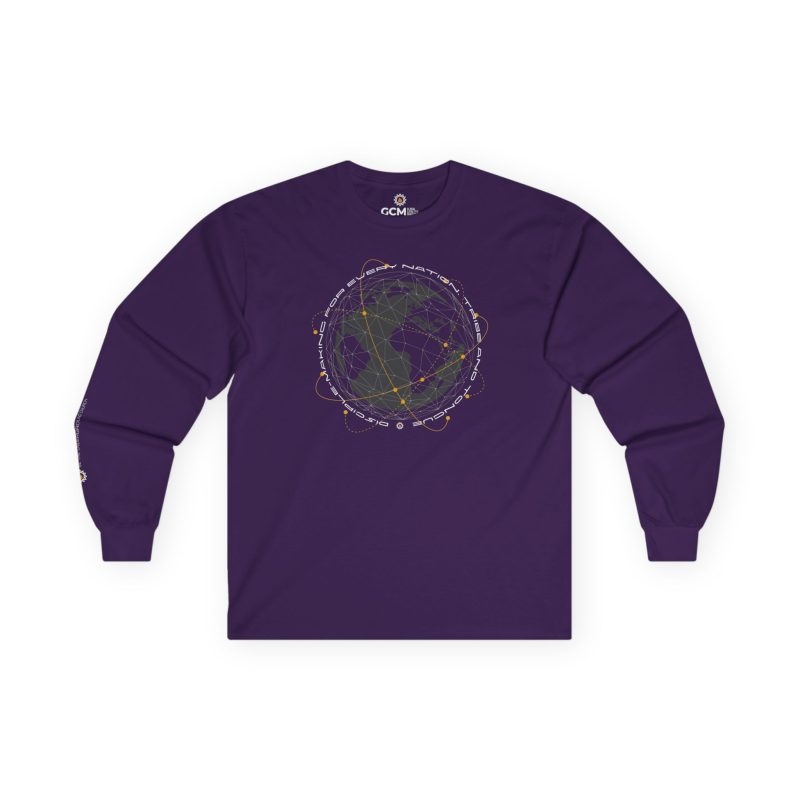 “Send Out” Long Sleeve Shirt – Globe & Great Commission Design Inspired by GCM Mission - Image 9