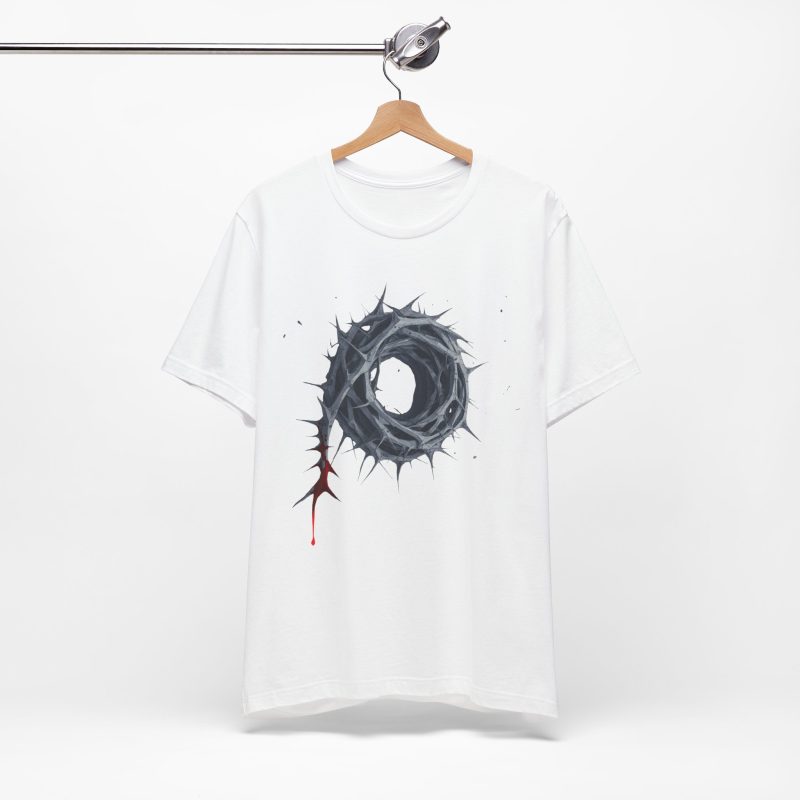 Crown of Thorns Series – Unisex Jersey Short Sleeve T-Shirt - Image 2