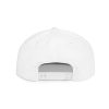 GCM White Flat Bill Snapback - Image 3