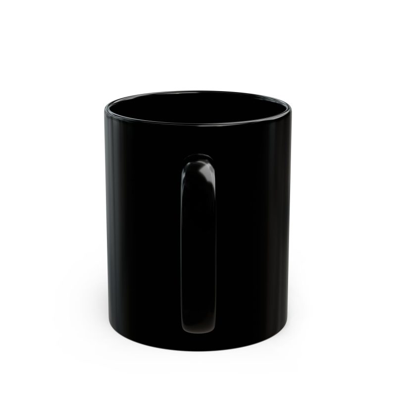 'Our Father Who Art in Heaven' – Inspirational Black Ceramic Mug with Arabic Text - Image 4