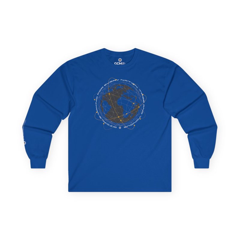 “Send Out” Long Sleeve Shirt – Globe & Great Commission Design Inspired by GCM Mission - Image 6