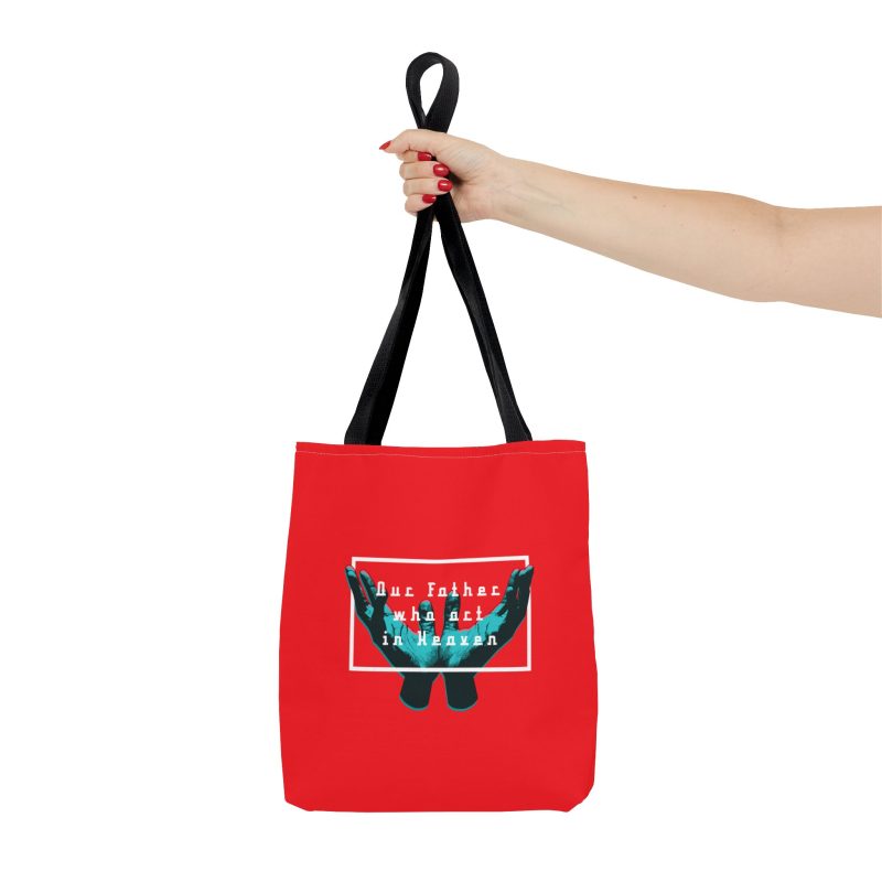 Inspirational Tote Bag - “Our Father Who Art in Heaven” Design - Image 6