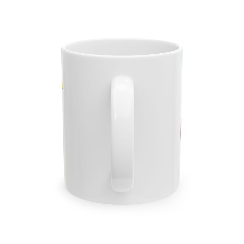 Colorful Hearts Design Ceramic Mug 'Habibi'- Perfect for Gifts - Image 3