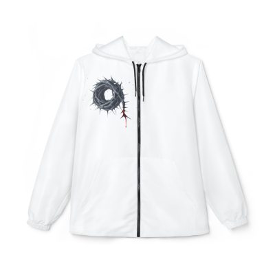 Crown of Thorns Series – Stylish Windbreaker with Artistic Thorn Design