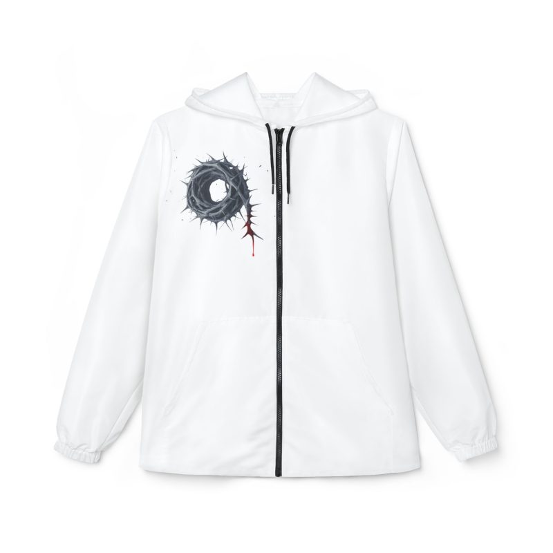 Crown of Thorns Series – Stylish Windbreaker with Artistic Thorn Design