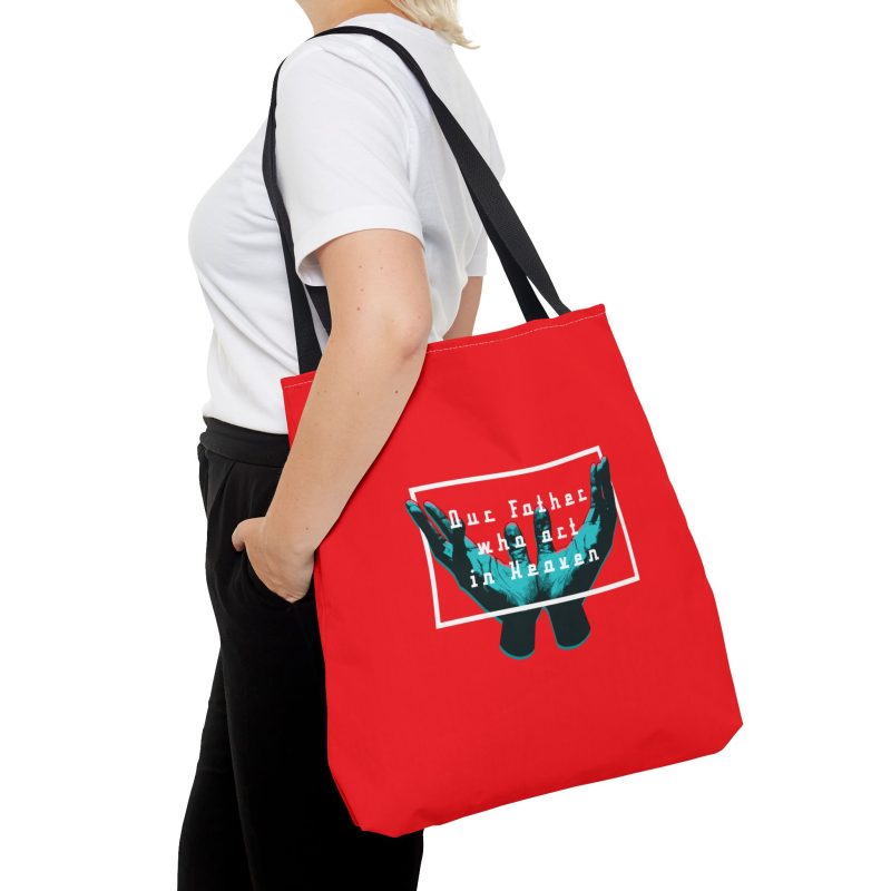 Inspirational Tote Bag - “Our Father Who Art in Heaven” Design - Image 14