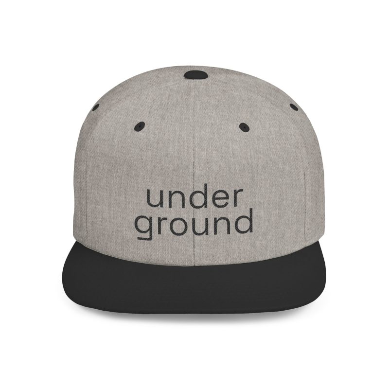 Flat Bill Snapback 'Underground' - Image 10