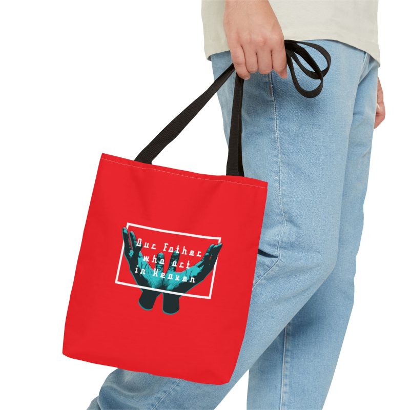 Inspirational Tote Bag - “Our Father Who Art in Heaven” Design - Image 5