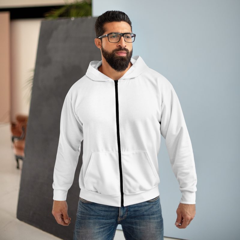 'Habibi' Arabic Hearts Script Hoodie – Cozy, Stylish, and Meaningful - Image 2