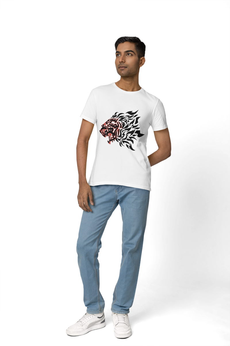 'Jesus Christ, the Mighty Lion of Judah' – Arabic T-shirt - Image 2