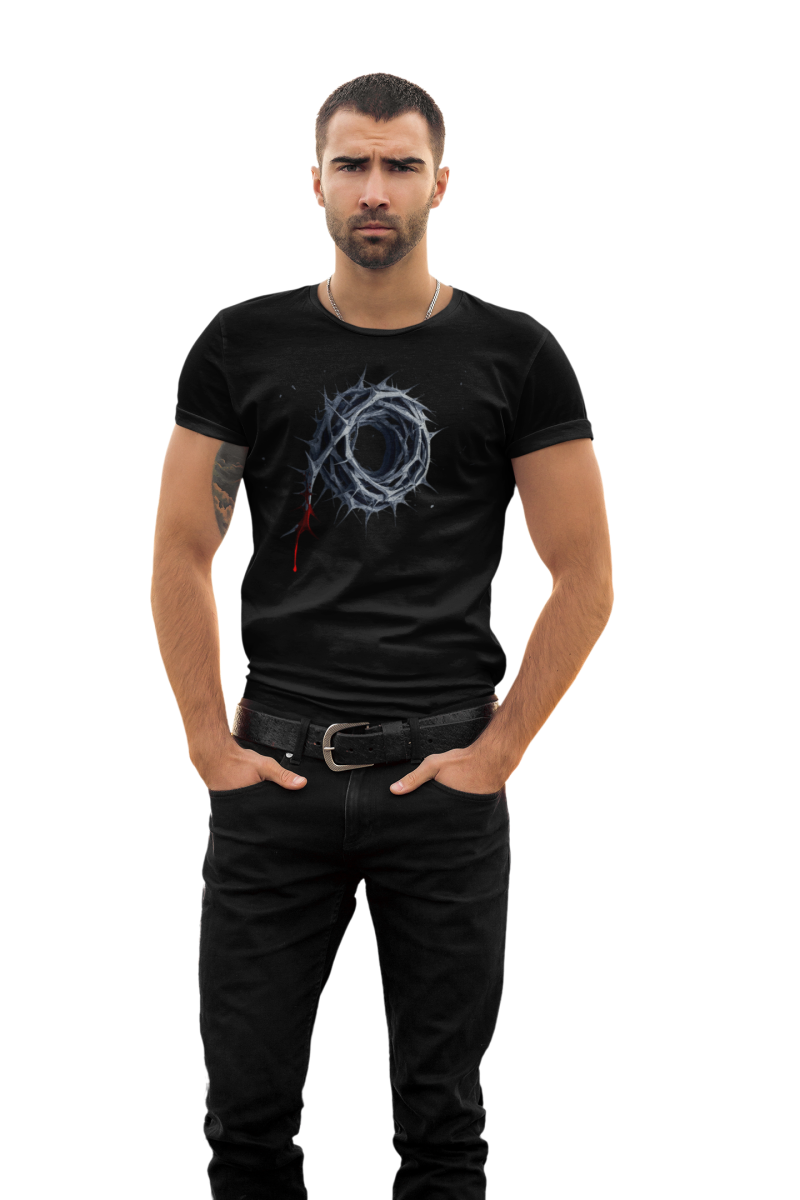 Crown of Thorns Series – Unisex Jersey Short Sleeve T-Shirt - Image 2