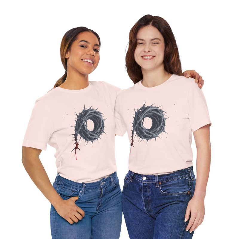 Crown of Thorns Series – Unisex Jersey Short Sleeve T-Shirt - Image 6