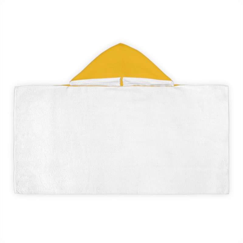 Youth Hooded Towel – “The Gates of Hell Will Not Prevail” (Matthew 16:18) – Yellow - Image 4