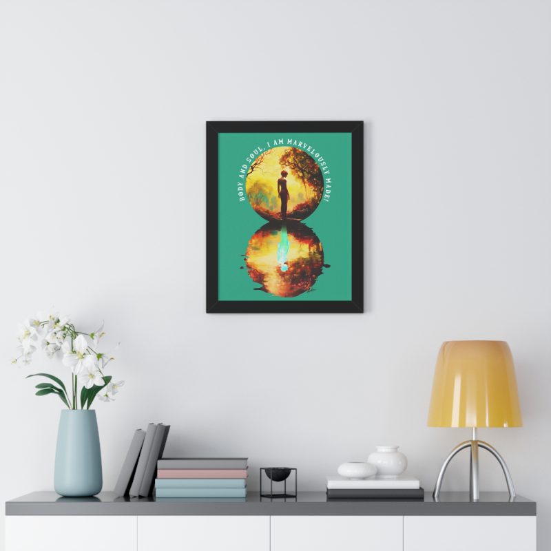 Framed Inspirational Wall Art - (Psalm 139:14) - Image 8