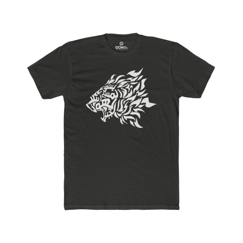'Jesus Christ, the Mighty Lion of Judah' – Arabic (white) T-shirt - Image 7
