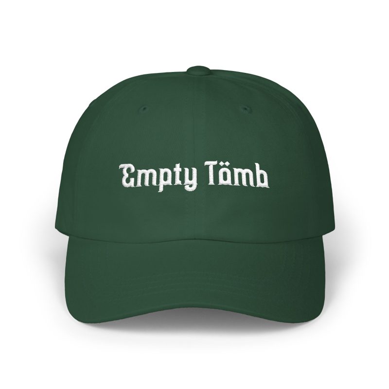 Classic Dad Cap – Empty Tomb Embroidered Hat (Unisex) - Image 4