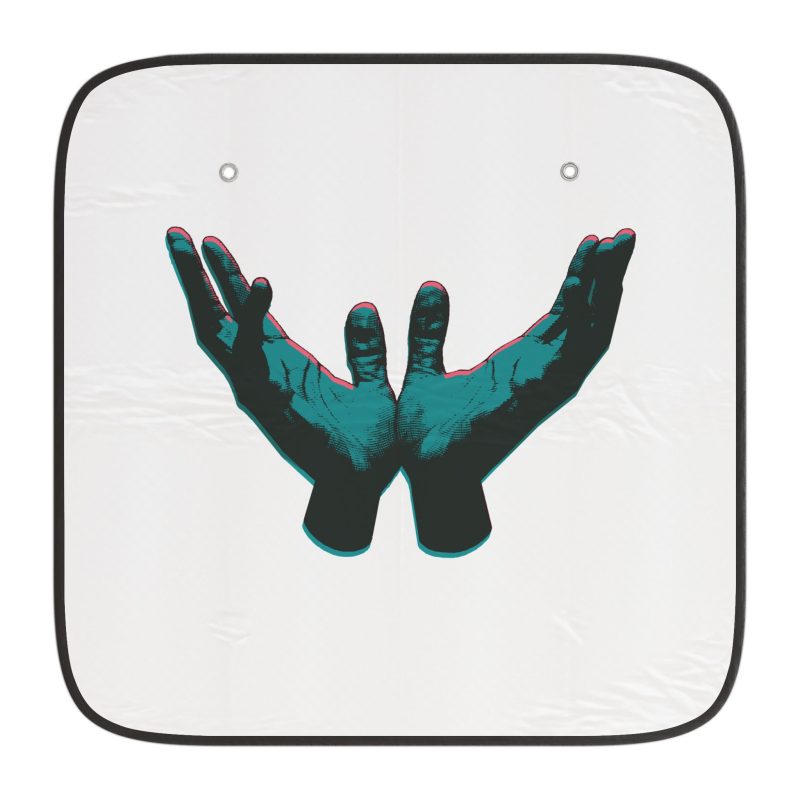 Vehicle Sunshade – Open Hands in Prayer Design - Image 5