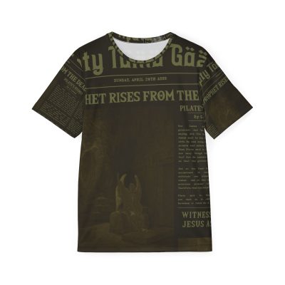Jersey T-Shirt – “Prophet Rises From the Dead!” Empty Tomb Design