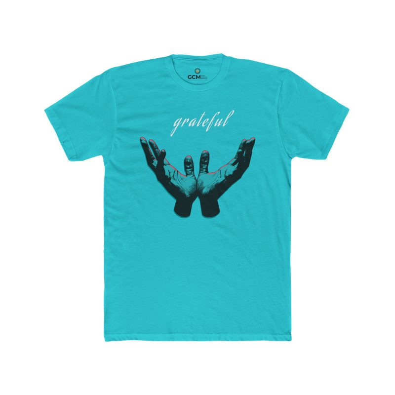 "Grateful" T-Shirt – Prayer Hands Design - Image 8