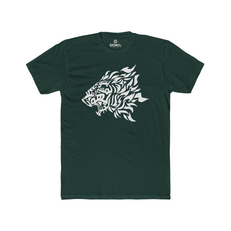 'Jesus Christ, the Mighty Lion of Judah' – Arabic (white) T-shirt - Image 8