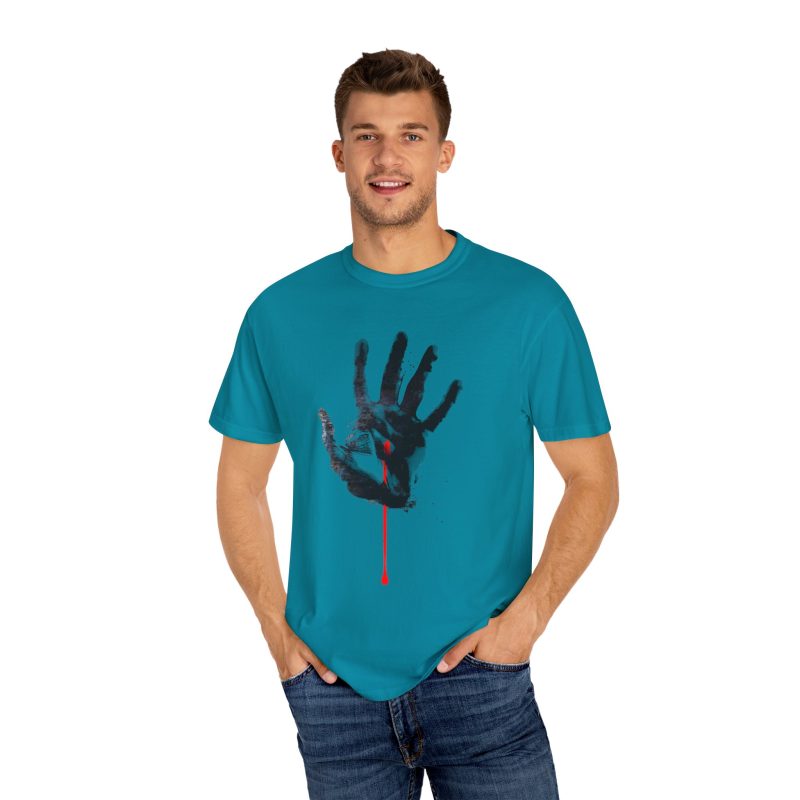 Graphic T-Shirt – Pierced Hand Design (Symbol of Sacrifice & Redemption) - Image 18