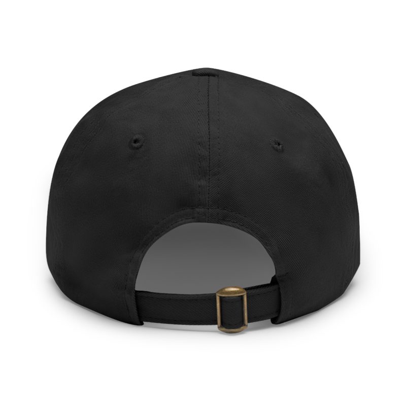 Leather Patch Hat – The Shepherd & Lost Sheep Design (Unisex) - Image 9