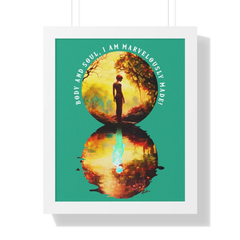 Framed Inspirational Wall Art - (Psalm 139:14) - Image 11