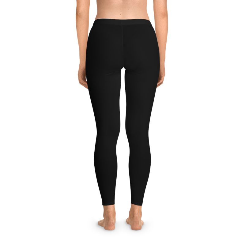 Women’s Leggings – “Yalla!” Symbol Design (Upper Right Leg) - Image 3